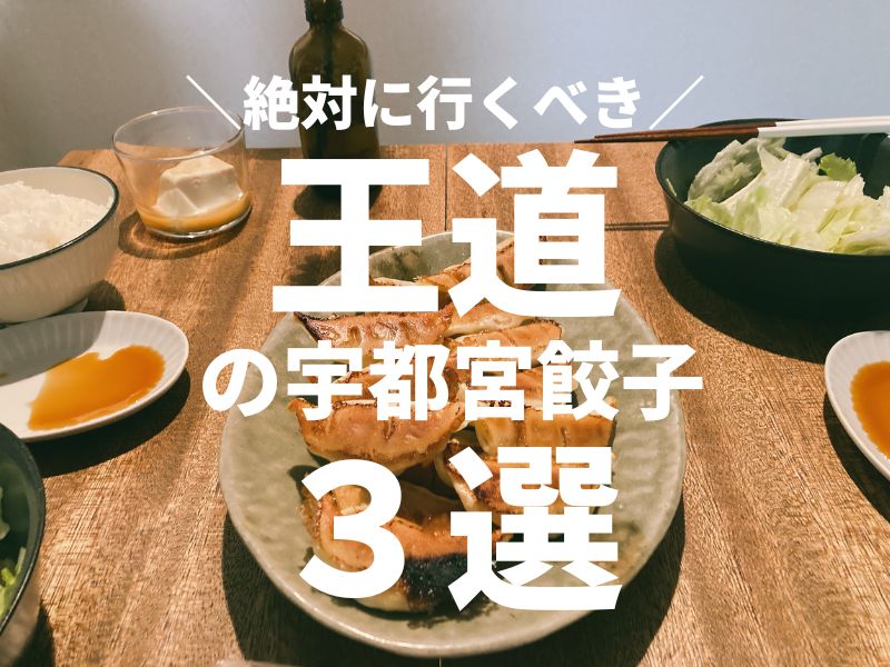 地元民が解説 絶対に行くべき王道の宇都宮餃子店 ３選 後悔しない とちまとめ